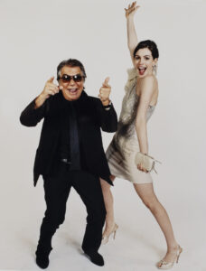 Anne Hathaway and Roberto Cavalli